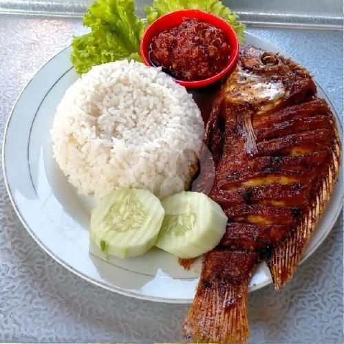 Mujaer Bakar+nasi Sambel Mateng menu Nasi Goreng Seafood & Ayam Bakar Ibu Yani