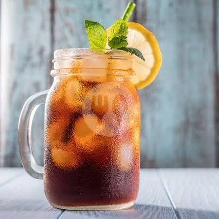 Iced Jasmine Tea menu Depot Pojok Melati, Tabanan Kota