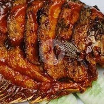 Gurame Bakar Tanpa Nasi) menu Depot Jeng Tyas Lamongan, Tabanan Kota