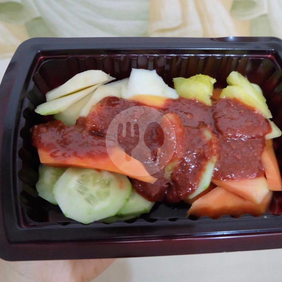 Rujak Terasi menu Rujak Kemeng Pagesangan Timur, Mataram