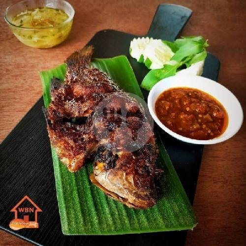 Mujaer Bakar Sambel Mateng Tanpa Nasi menu Nasi Goreng Seafood & Ayam Bakar Ibu Yani