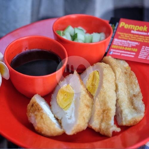 Pempek Kapal Selam menu Pempek Corner, Sesetan