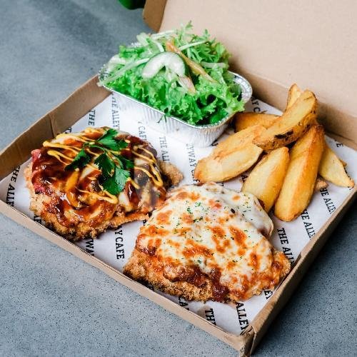 Paket Combo Parma menu The Alleyway Cafe, Merdeka