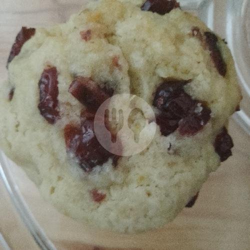 Vegan lemon Cranberry cookie menu Salad Lab, Padang-Padang