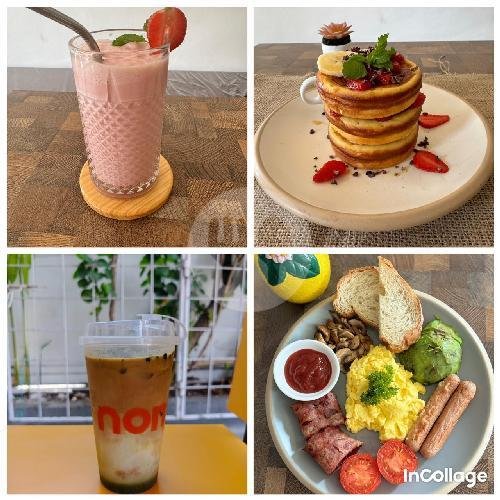 Brunch Set A -3 Items menu Nomalish Smoothie Bowl, Kerobokan