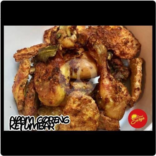 Ayam Goreng Ketumbar menu Depot Surya, Kediri Tabanan