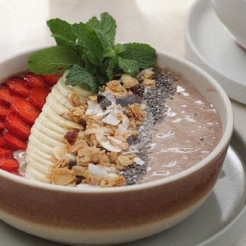 Choconana Smoothie Bowl ( V, Vn, Gfo, Cn) menu Tarabelle Donuts, Coffee & Eats