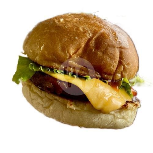Chicken Burger + Veggies menu Takukira Chicken, Jembatan Dasan Agung