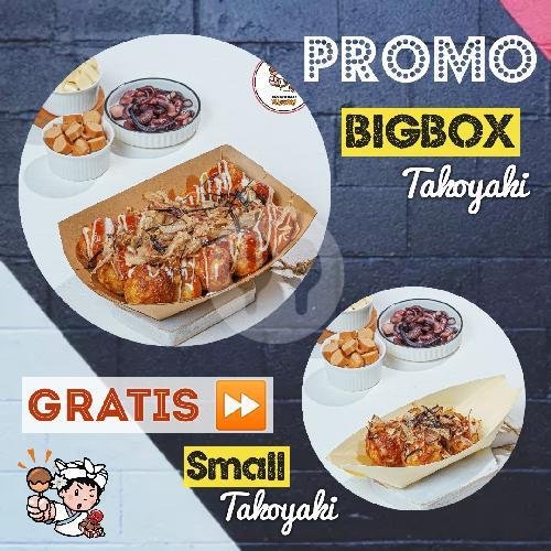 Promo Bigbox Gratis Small menu Elnino Bali Takoyaki, Batubulan