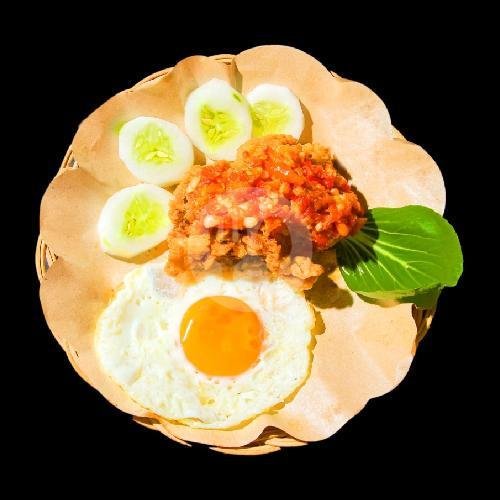 Ayam Geprek Telur menu Taman Bakso