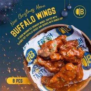 Buffalo Wings menu Daeng Burger, Umalas
