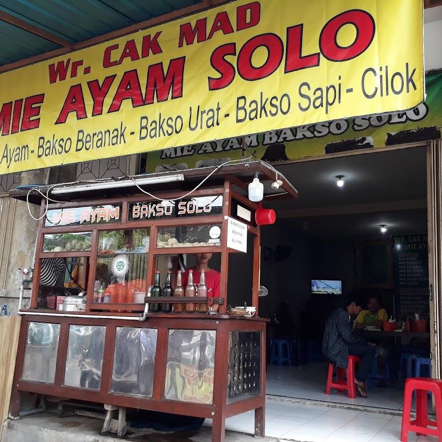 Mie Ayam & Bakso Solo Cak Mad, Dalung Permai