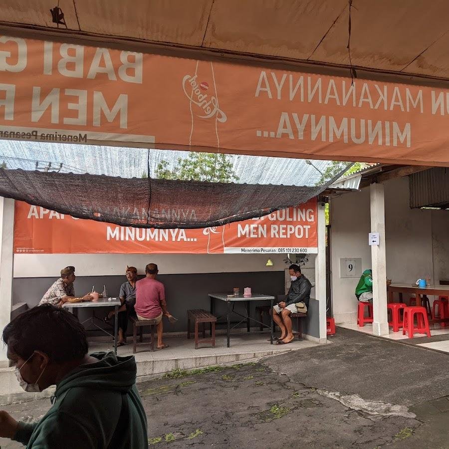 Babi Guling Men Repot, Noja