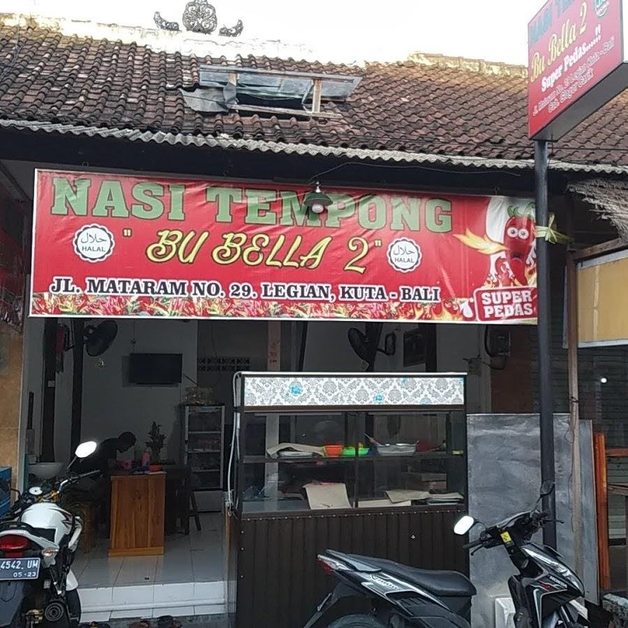 Nasi Tempong Bu Bella, Pemogan