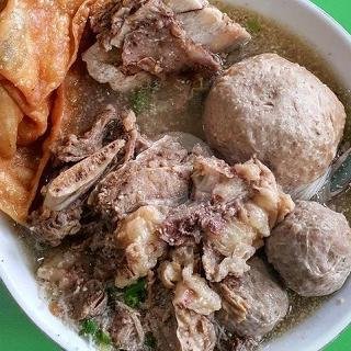 Bakso Tulang menu Bakso Tulangan Bandung, Gelogor Carik