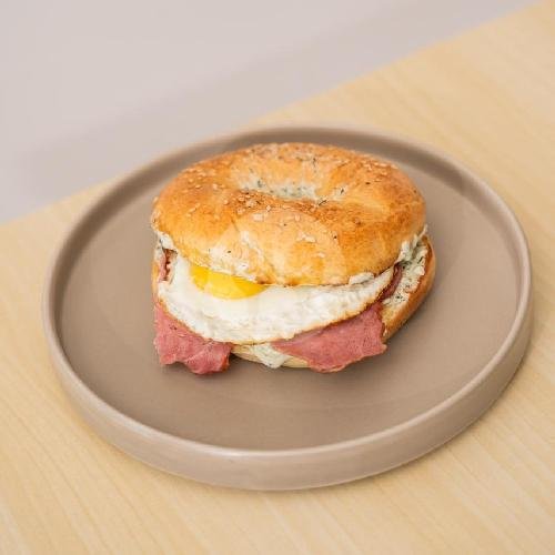 Breakfast Bagel menu HARIKU CAFE, Coffee, Breakfast, Lunch & Dinner, Canggu