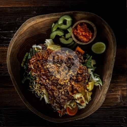 Gado Gado menu Ithaka Warung, Pantai Batu Bolong