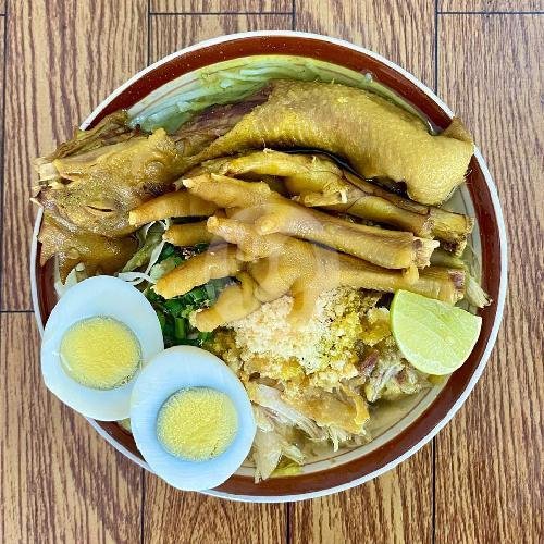 Soto Ayam Ceker Telur Kepala menu Soto Ayam Gado Gado Lalapan Depot Pak Genk, Bukit Sari