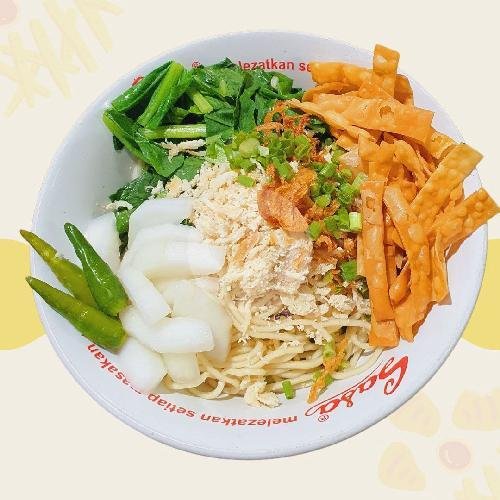 Mie Pangsit Ayam Biasa menu Mie Pangsit Ayam Malang Mbak Indi, Denpasar