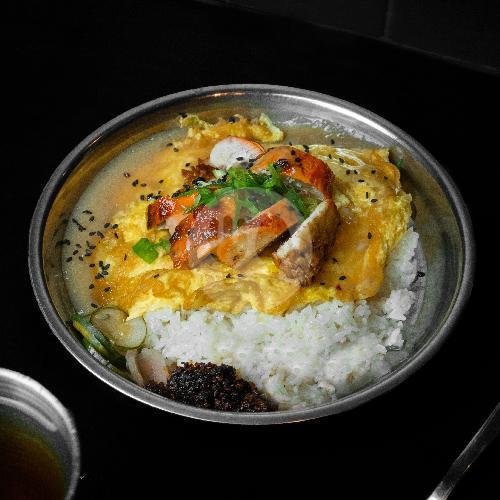 Chicken Omelette On Rice menu Secret Supper, Denpasar