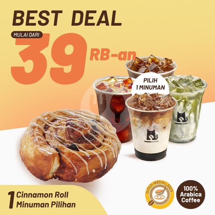 Food BEST DEAL 3 menu TOMORO COFFEE, Epicentrum Mataram