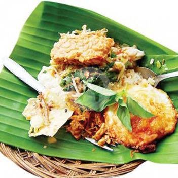Nasi Pecel menu Warung Robert Jr, Jimbaran