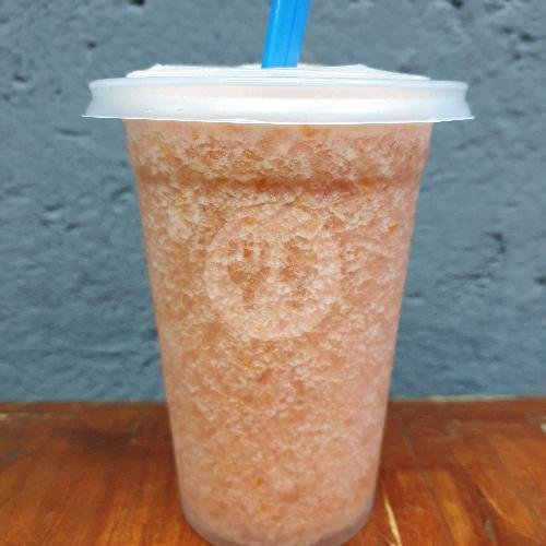 Jus Tomat menu Es Teler Maniac, Denpasar