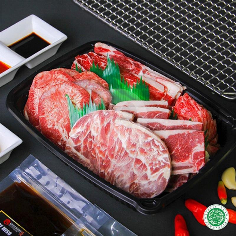 BBQ Premium Set 3-4pax menu Shaburi & Kintan Buffet, TSM Bali