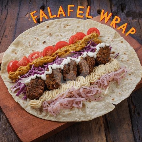 FALAFEL WRAP menu Shaman Lavash ( Shawarma & Kebab) bistro, Canggu