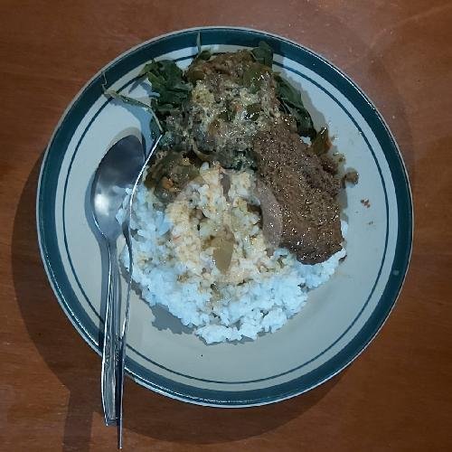 Nasi Rendang menu Warung Padang Kita