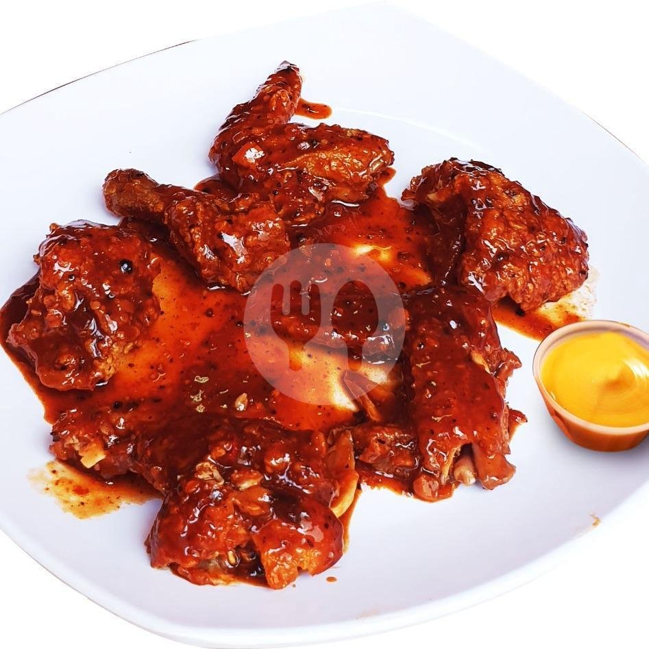 Fire Chiken Wings 9 menu JFC, Sokasati - Kesiman