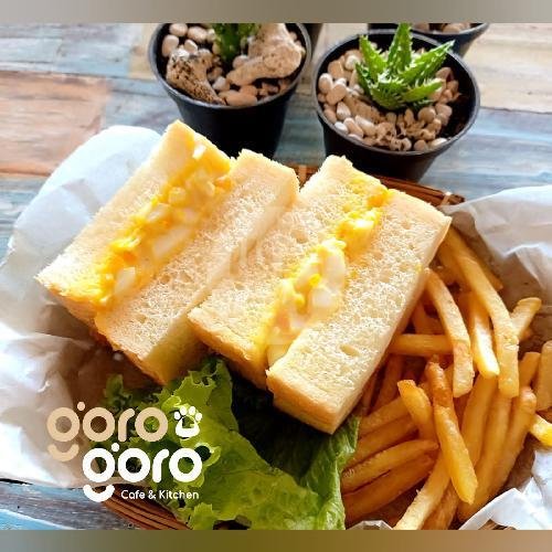 Egg Sandwich / Tamago Sando menu Goro Goro Cafe & Kitchen, Bypass Ngurah Rai