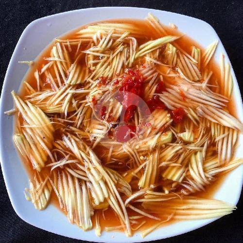Rujak Kuah Pindang Gula Bali menu Warung Men Runtu, Sanur