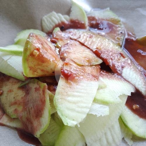 Rujak Mangga menu Rujak Pagutan, Mataram Kota