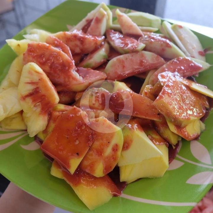 Rujak Cuka menu Rujak Kemeng Pagesangan Timur, Mataram