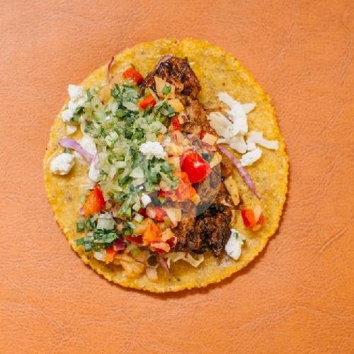 Jackfruit Carnitas (V) Tacos menu Jalapeno, Sanur