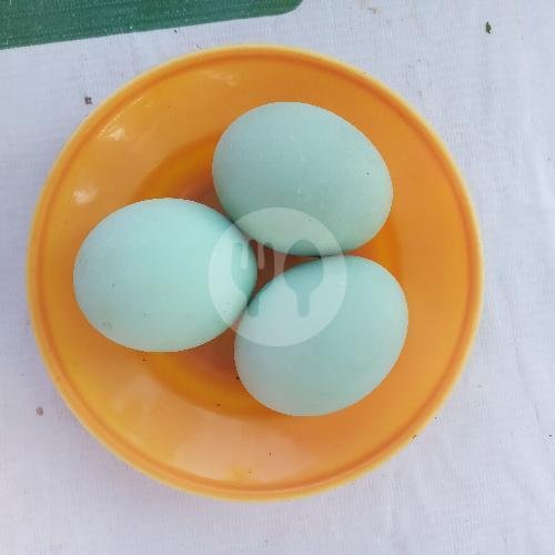 Telur Asin menu Bubur Ayam Berkah 99, Gomong