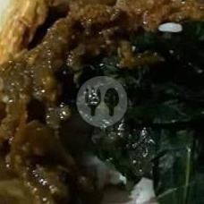 Sayur Daun Ubi Komplit menu Nasi Jinggo Padang BUNDO, Jl. Buana Raya