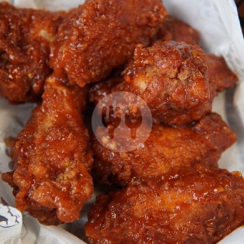 Chicken Wings 7pcs 450gram menu Monsta Pizza & Wings, Canggu