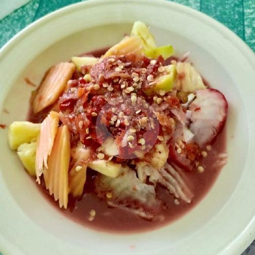 Aneka Rujak Gula Bali menu Warung Bu Raesa, Lebak Sari