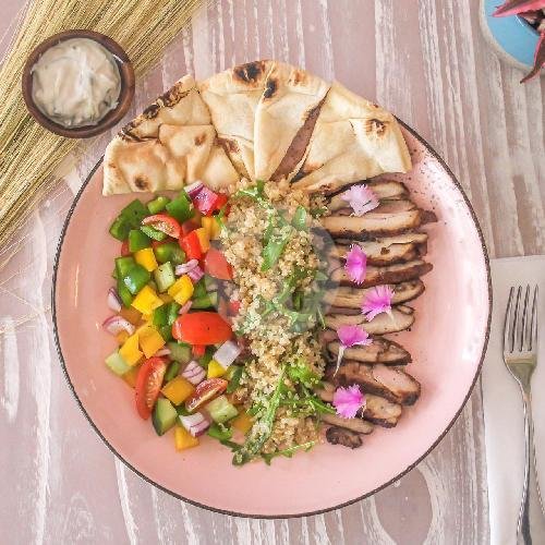 Moroccan Chicken And Quinoa menu Coffee Shop Berawa, Pantai Berawa
