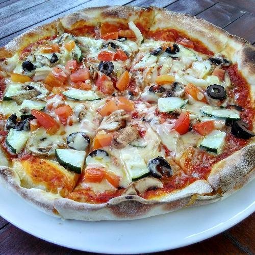 Vege Pizza menu Naturela Cafe & Resto, Uluwatu