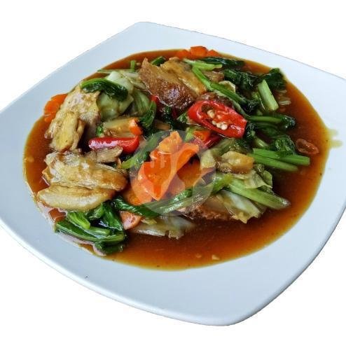 Babi Sayur menu Warung Kemulan Blumbungan, Abiansemal
