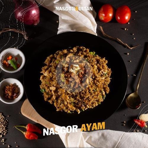 Nasi Goreng Ayam menu Nasgor Sultan, Renon