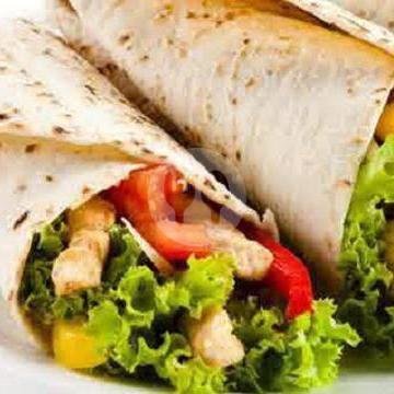 Crispy Chicken Kebab menu Churros & Coffee Lastini, Canggu