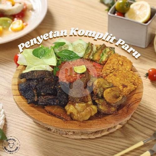 Penyetan Komplit Paru menu Nasi Babat Usus 2 Khas Surabaya Lingkar (Cabang Rembiga), Rembiga