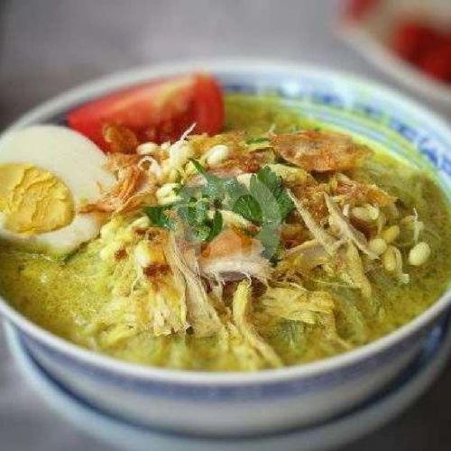 Soto Ayam + Nasi menu Bubur Aneka, Kubu Anyar