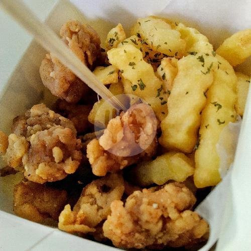 Chicken Pop Truffle Fries menu CrazyCat Ricebowl, Kerobokan Kelod