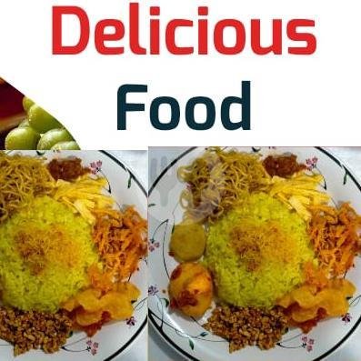 Nasi Kuning Telur Bulat menu Kuliner Angel Amber, Taman Griya