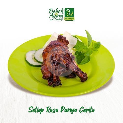Bebek Dada Bakar menu Bebek & Ayam Bumbu Ijo Ibu Fenny G, Panca Usaha